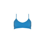 Make a splash with the Riviera Azure Strappy Back Top available with The Sunday Freckles.