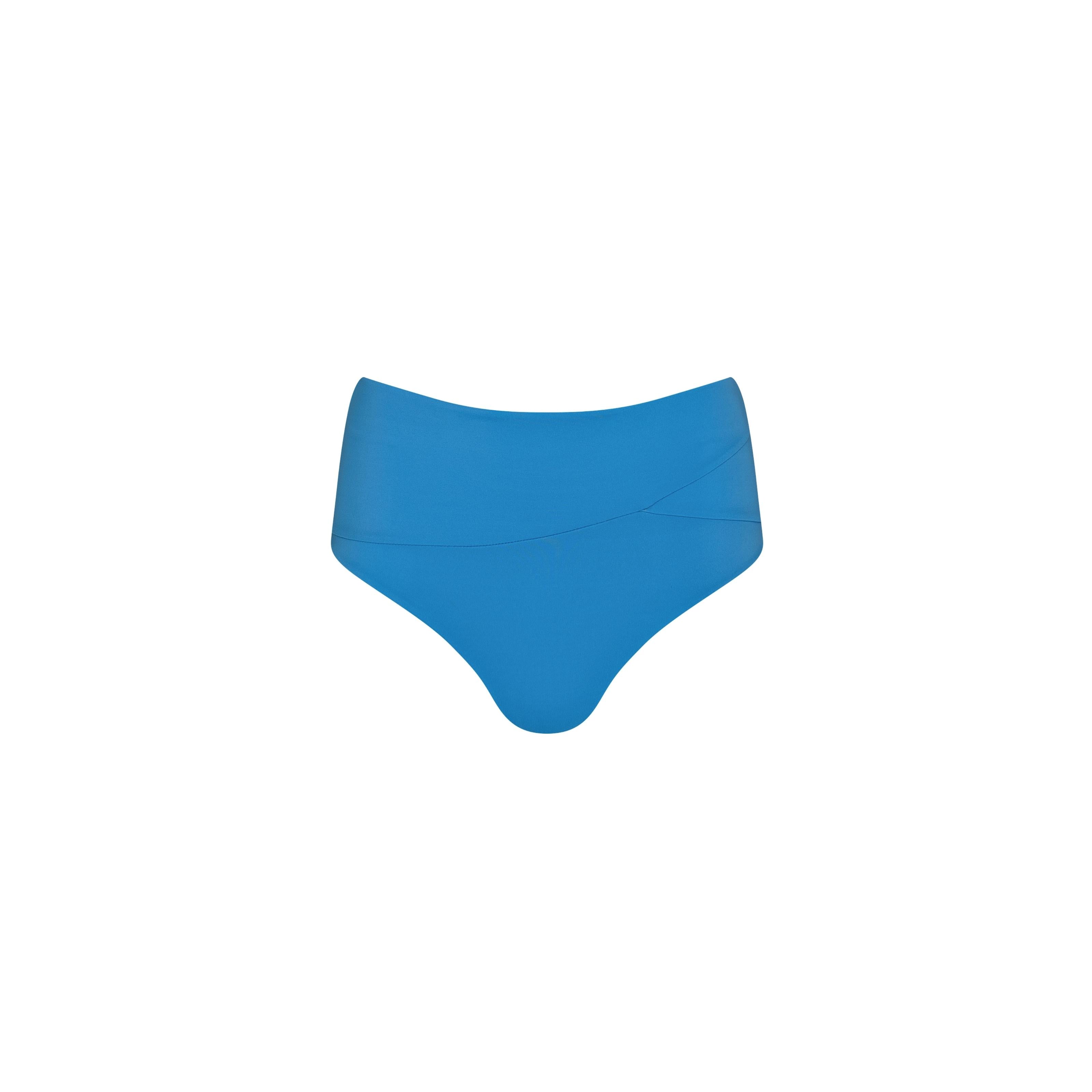 The Sunday Freckles | Riviera Azure | High-Rise Bottom